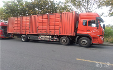 清远物流公司7.6米厢式货车返程配货