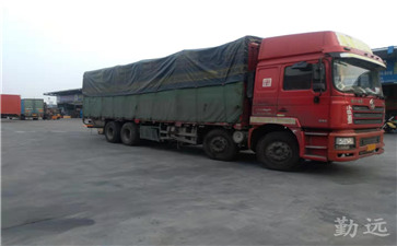 阳江到上海物流公司9.6米高栏车运输