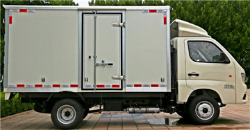 福田箱货3.2米菱M2单排厢式货车图片