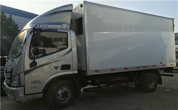 新款欧马可S3系4.2米厢式货车图片