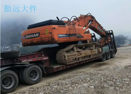 贵州挖掘机运输