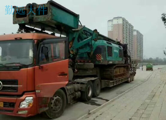 惠州挖掘机运输