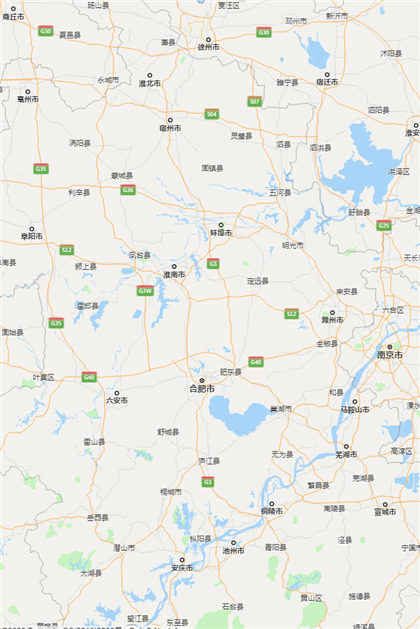 安徽高速公路地图