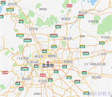 北京高速公路地图