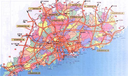 广东高速公路图
